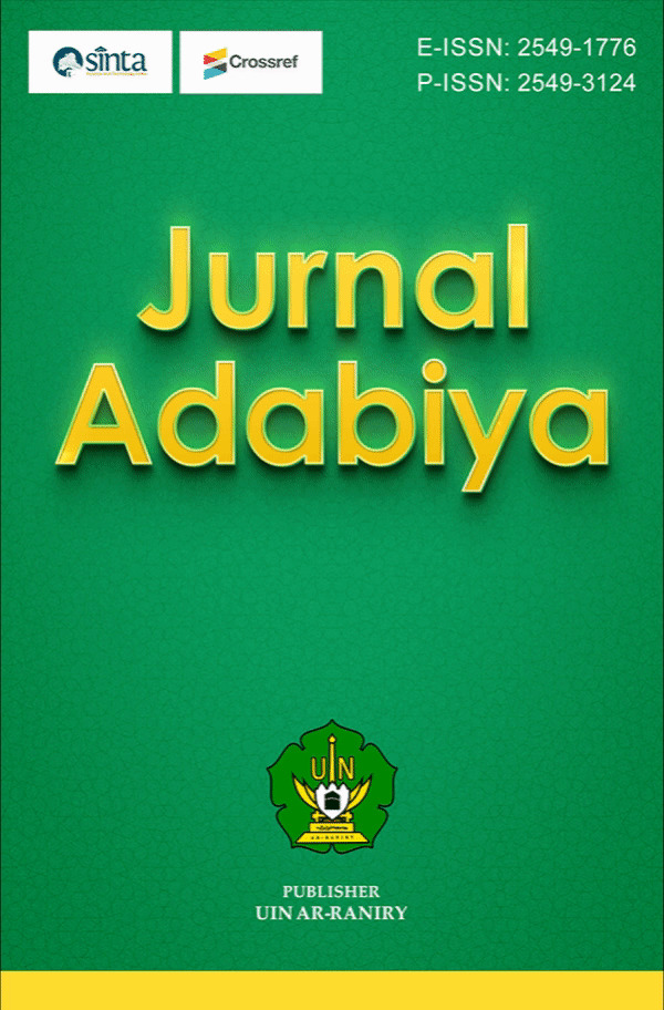 					View Vol. 28 No. 1 (2026): JURNAL ADABIYA
				